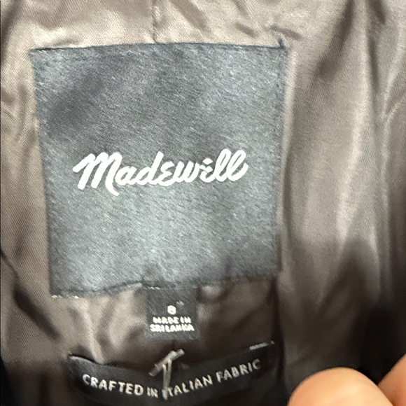 Madewell The Gianna Coat in Insuluxe Fabric Cold Brew - Picture 10 of 13